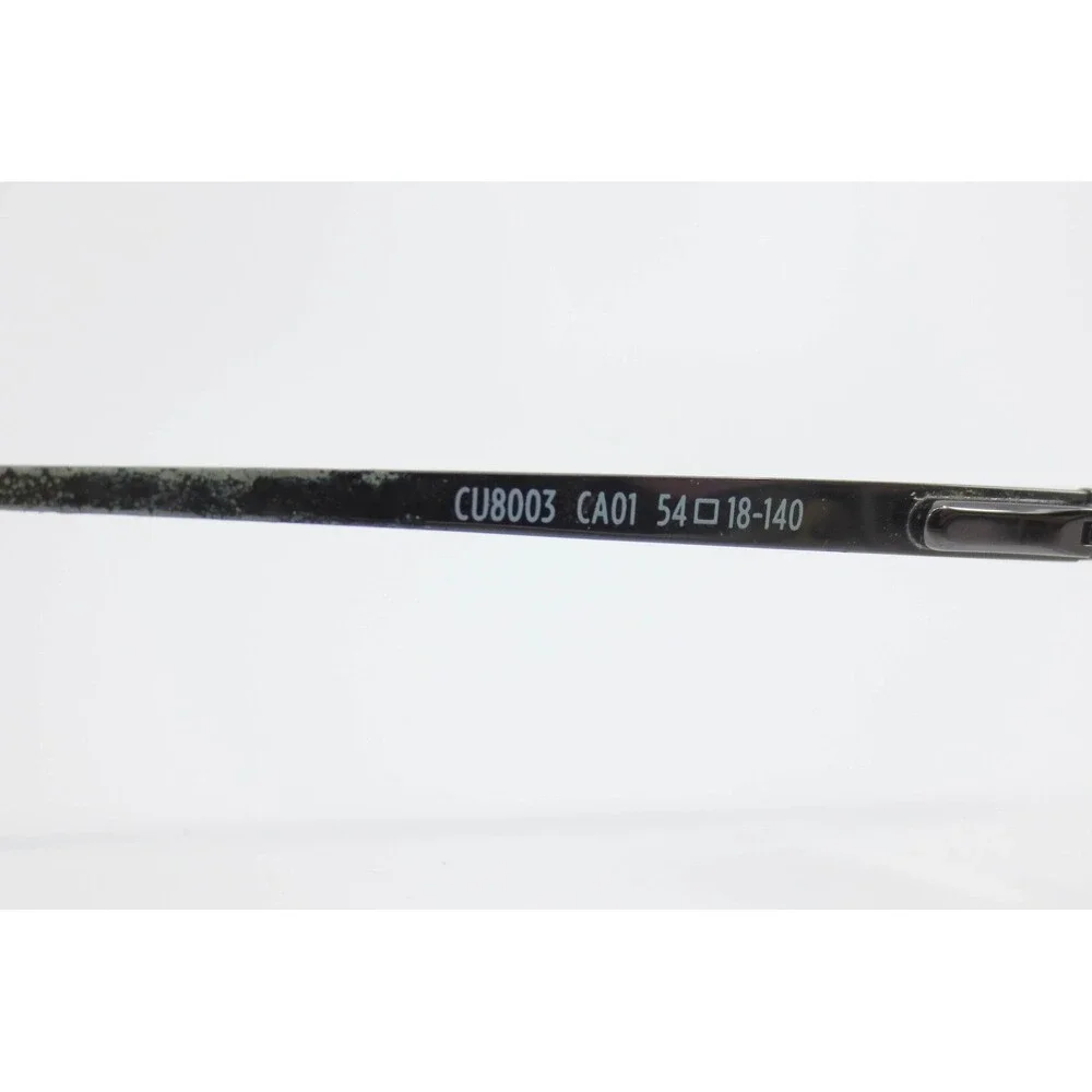 Champion CU8003 CA01 Gunmetal Gray Semi-Rimless Rectangular Eyeglass Frames
